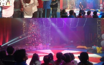 Gravações do Circo de Natal solidário da SIC Esperança