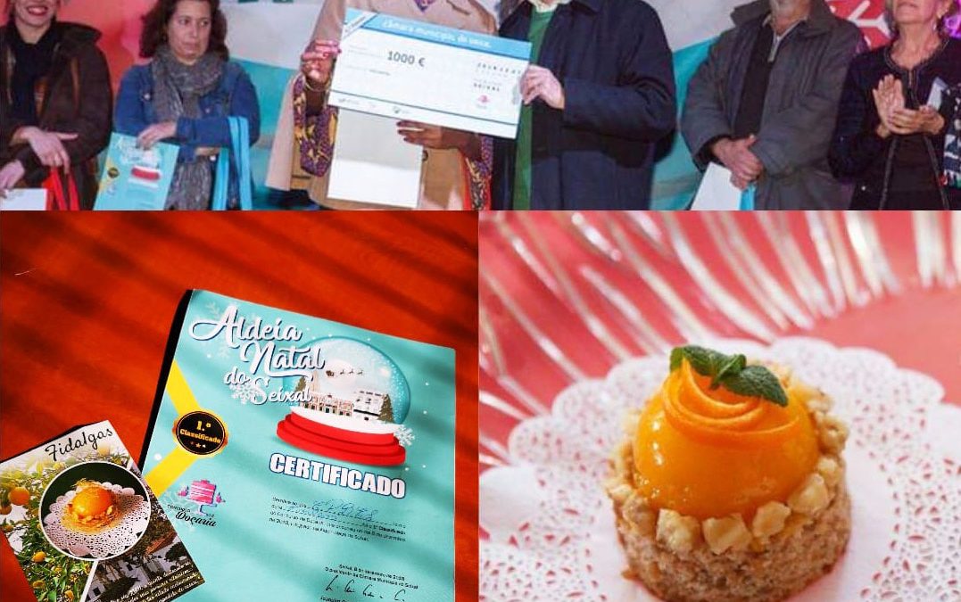 1° Prémio no Concurso de Doçaria de Natal da Câmara Municipal do Seixal