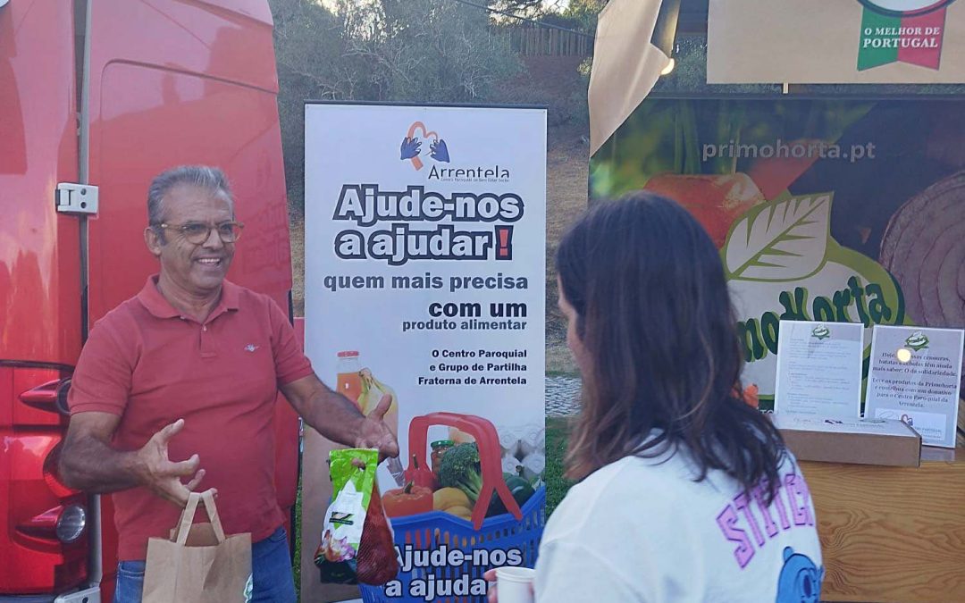 FESTA NA PRAÇA e PRIMO HORTA ajudam o Centro Paroquial de Arrentela e reforçam parcerias