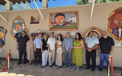 Mural Artístico presta homenagem a várias pessoas da nossa comunidade