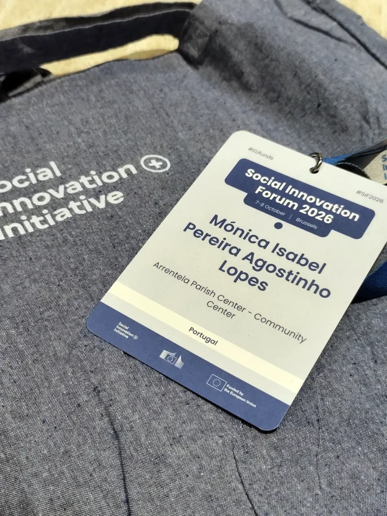 Centro Paroquial de Arrentela presente no Fórum de Inovação Social 2026 em Bruxelas