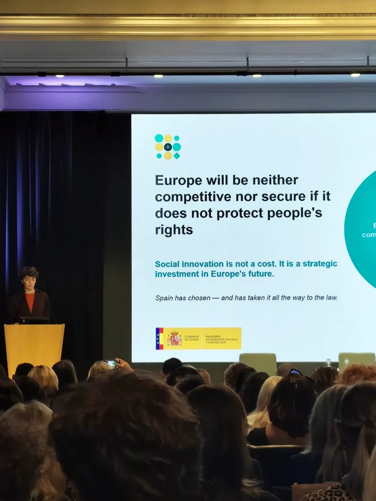Centro Paroquial de Arrentela presente no Fórum de Inovação Social 2026 em Bruxelas